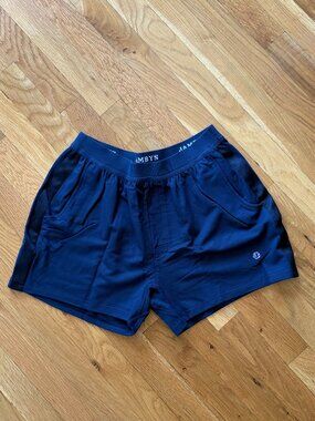 Jambys Black Tie Navy Short - Size Small